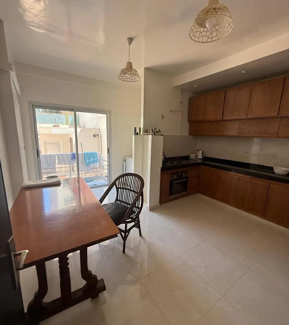 דירה קזבלנקה Appartement Central Familial Avec Grande Terrasse